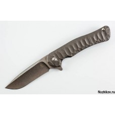 Складной нож Kizer Dukes темный, сталь CPM-S35VN, рукоять титан