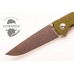 Складной нож Kizer Domin, клинок VG-10, рукоять G10, хаки