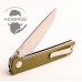 Складной нож Kizer Domin, клинок VG-10, рукоять G10, хаки