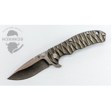 Складной нож Kizer Pinkerton Nomad,сталь CPM-S35VN, рукоять титан