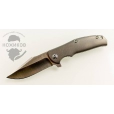 Складной нож Kizer Laconico Mini Intrepid Flipper, сталь M390, рукоять титан