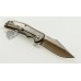 Складной нож Kizer Laconico Mini Intrepid Flipper, сталь M390, рукоять титан