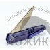 Складной нож Lance M390/Titanium