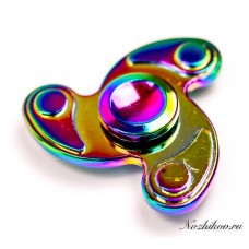 Спиннер (Hand Spinner)  Rainbow pink aluminum