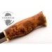 Нож Ahti Puukko Leuku 90, финская береза, сталь carbon