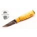 Нож Polar Puukko 80 Natural, финская береза, сталь 80CrV2