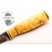 Нож Polar Puukko 80 Natural, финская береза, сталь 80CrV2