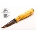 Нож Polar Puukko 80 Natural, финская береза, сталь 80CrV2