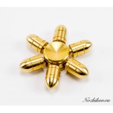 Спиннер (Hand Spinner) Пуля золотая