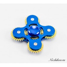 Спиннер (Hand Spinner) Шестеренка синяя