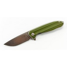 Складной нож Tuya Knives Talisman Green, сталь AUS-10