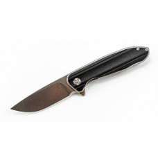 Складной нож Tuya Knives Talisman Black, сталь AUS-10