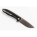 Складной нож Tuya Knives Talisman Black, сталь AUS-10