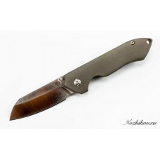 Складной нож Kizer GURU, сталь CPM-S35VN, рукоять титан