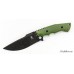 Нож Kizer Salient E613, сталь 1095 Carbon Steel, зеленая рукоять g10