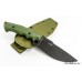 Нож Kizer Salient E613, сталь 1095 Carbon Steel, зеленая рукоять g10