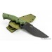 Нож Kizer Salient E613, сталь 1095 Carbon Steel, зеленая рукоять g10