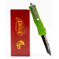 Нож фронтальный Microtech Troodon mini green Replica