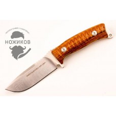 Нож с фиксированным клинком Pro-Hunter Ziricote Wood, сталь N690, дерево