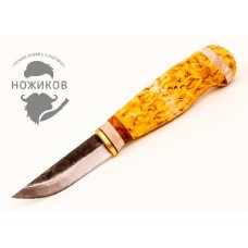 Нож Lappi Puukko 77, финская береза, сталь 80CrV2