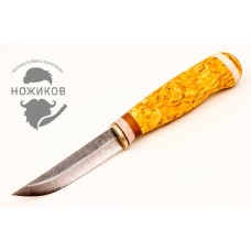 Нож Lappi Puukko PT 95, финская береза, сталь 80CrV2