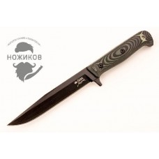 Тактический нож Intruder 440C Black Titanium, Кизляр