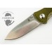 Складной нож Kizer Hunter Small, сталь 154CM, рукоять Green G10