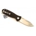 Складной нож Kizer Hunter Small, сталь 154CM, рукоять Black G10