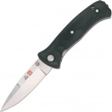 Нож складной Mini Sere 2000™, VG-10 Satin Plain Blade, Black G-10 Handles 7.8 см.-1