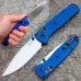 Нож складной BM Bugout Blue 535, сталь S30V, рукоять пластик