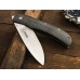 Складной нож Exskelibur 1 VG-10, Boker Plus 01BO032, сталь VG-10 Satin Plain, рукоять стеклотекстолит G10, чёрный