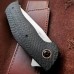 Нож складной Roundhouse - Boker Plus 01BO617, сталь D2 Satin, рукоять карбон, чёрный