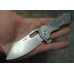 Нож складной Boker Plus Jason B. Stout Design Leviathan, сталь D2 Stonewash Plain, рукоять сталь, 01BO752