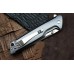 Нож складной Boker Magnum Straight Brother, сталь 440A Satin Plain, рукоять анодированный алюминий, 01MB722