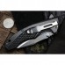 Складной нож Magnum Omen - Boker 01SC057, сталь 440A 2 Tone Stonewash, рукоять стеклотекстолит G10/карбон, серый