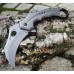 Складной нож Magnum Taifun - Boker 01SC058, сталь 440A Titanium Nitride, рукоять нержавеющая сталь