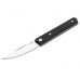 Нож с фиксированным клинком Boker Plus Lucas Burnley Design "Kwaiken", Satin Finish Sandvik 14C28N сталь, рукоять G-10 чёрная