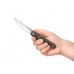 Нож с фиксированным клинком Boker Plus Lucas Burnley Design "Kwaiken", Satin Finish Sandvik 14C28N сталь, рукоять G-10 чёрная
