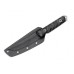 Нож с фиксированным клинком Magnum Sierra Delta Tanto - Boker 02SC016, сталь 440A BlackWash™, рукоять стеклотекстолит G10, чёрный