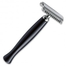 Станок для бритья Böker Safety Razor Edelharz schwarz, нержавеющая сталь/текстолит, 04BO148