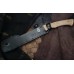 Мачете Compadre Froe - Buck 0108BRS1, сталь Cerakote® Cobalt coated 5160 spring steel, рукоять микарта