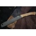 Мачете Compadre Froe - Buck 0108BRS1, сталь Cerakote® Cobalt coated 5160 spring steel, рукоять микарта