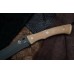 Мачете Compadre Froe - Buck 0108BRS1, сталь Cerakote® Cobalt coated 5160 spring steel, рукоять микарта