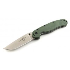 Нож складной "RAT 1 Folder", клинок сатиновый, эргономический нейлон,хаки