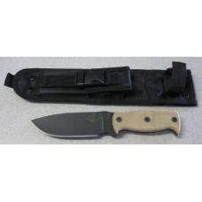 Нож с фиксированным клинком Ontario "Afhgan - Tan Micarta"