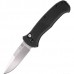 Автоматический складной нож Mini Auto Sere 2000™, Crucible CPM® S30V™ Satin Plain Blade, Black Aluminum Handles 7.6 см.