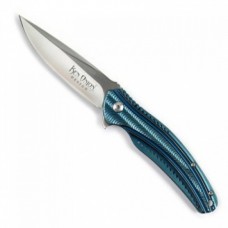 Складной нож Ripple 2 Blue Stainless Handle (IKBS® Flipper)