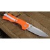 Нож складной Hide Folder, Limited Orange G-10 Handle, Crucible CPM® S30V™ , Tommaso Rumici Design 7.5 см.