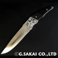 Туристический нож G.Sakai, Sakura 2 Fixed, VG-10, micarta