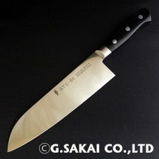 Кухонный нож G.Sakai Santoku 180mm, ATS-34